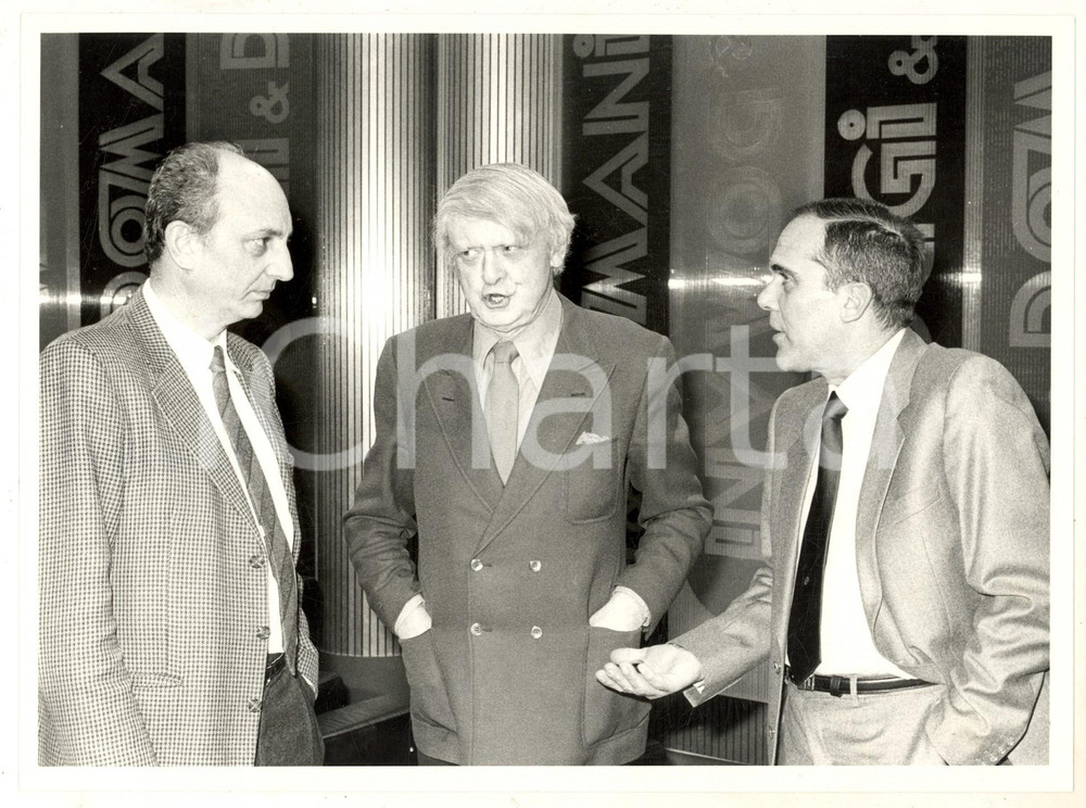 1985 (Ristampa 1990) RAI UNO - OGGI & DOMANI Giulio POLETTI - Anthony BURGESS