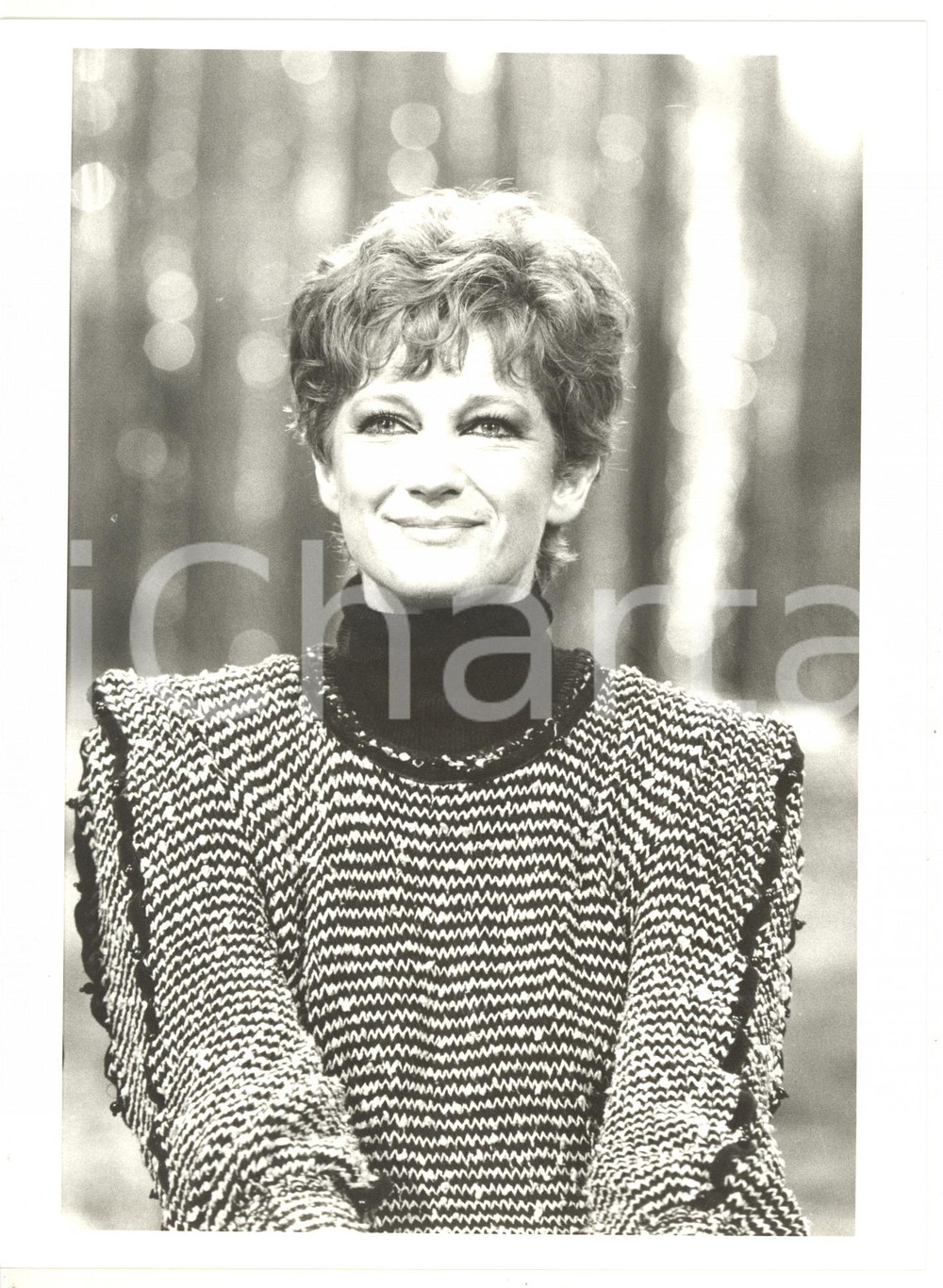 1990 ca CINEMA Ritratto dell'attrice Carla GRAVINA - Foto 18x24 cm