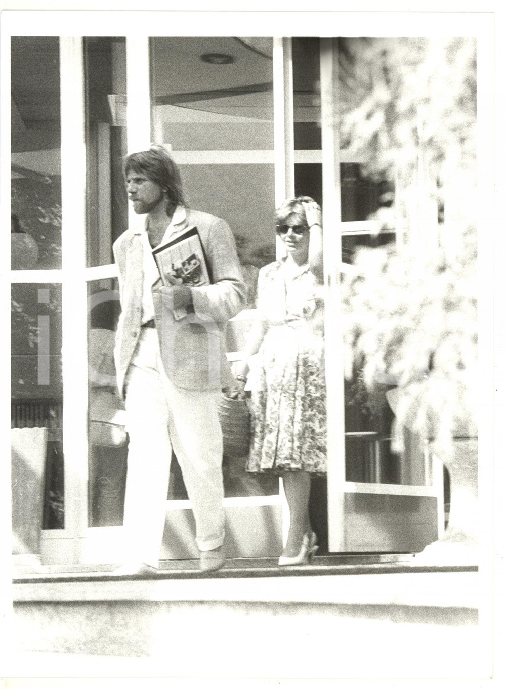 1985 ca MUSIC Tony ESPOSITO con la moglie Eleonora SALVADORI *Foto 18x24 cm