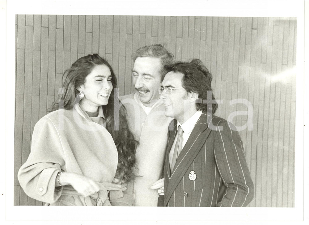 1990 ca MUSIC - Al BANO con la moglie Romina POWER *Fotografia VINTAGE 24x18 cm