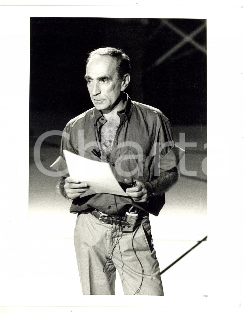 1985 ca RAI Ritratto del ballerino e coreografo Don LURIO - Foto 20x25 cm