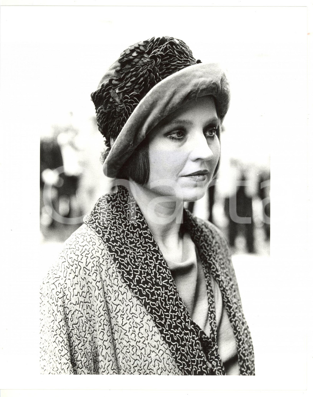 1987 CANNES - CINEMA "Miss Arizona" - Ritratto Hanna SCHYGULLA *Foto 20x25 cm