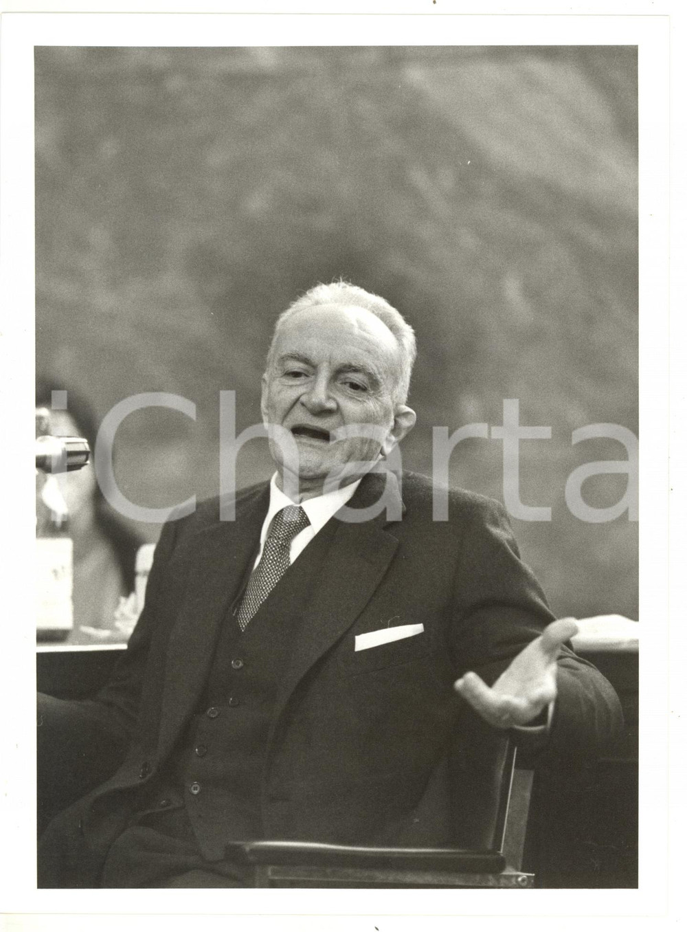 1985 ca TRIBUNALE DI MILANO Processo AMBROSOLI - Ritratto Michele SINDONA (6)