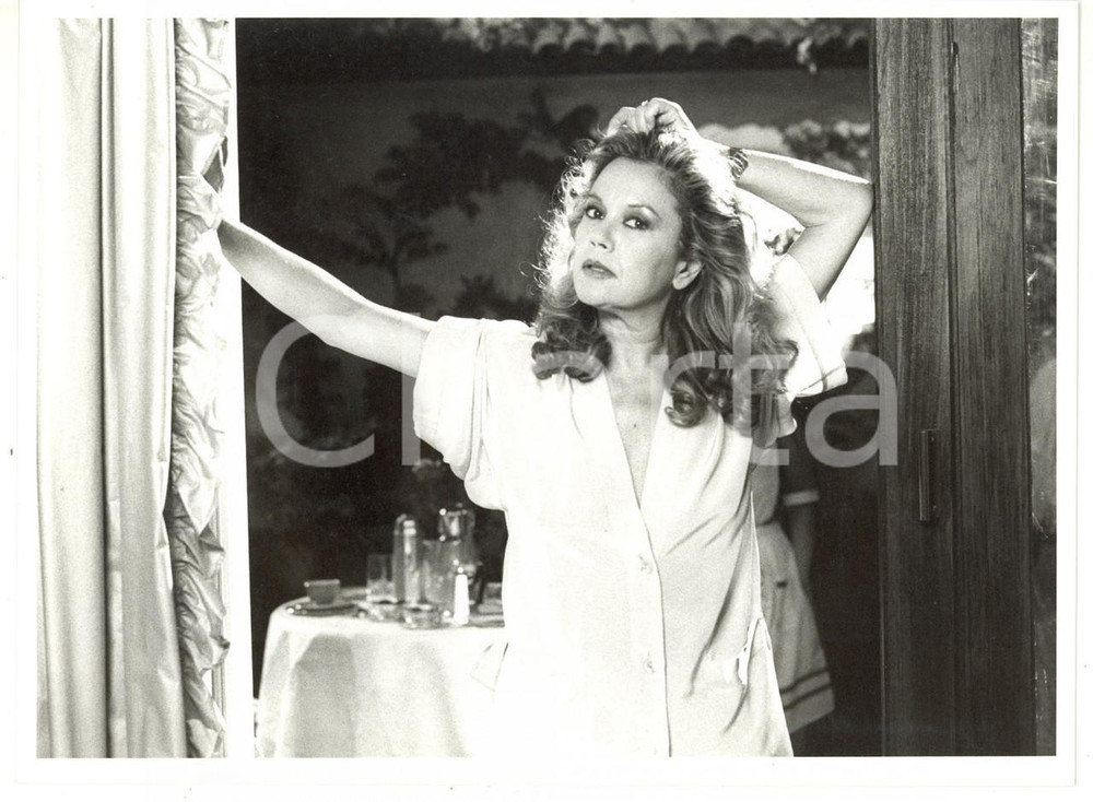  1990 ca CINEMA - Ritratto di Valeria MORICONI - Fotografia VINTAGE 24x18 