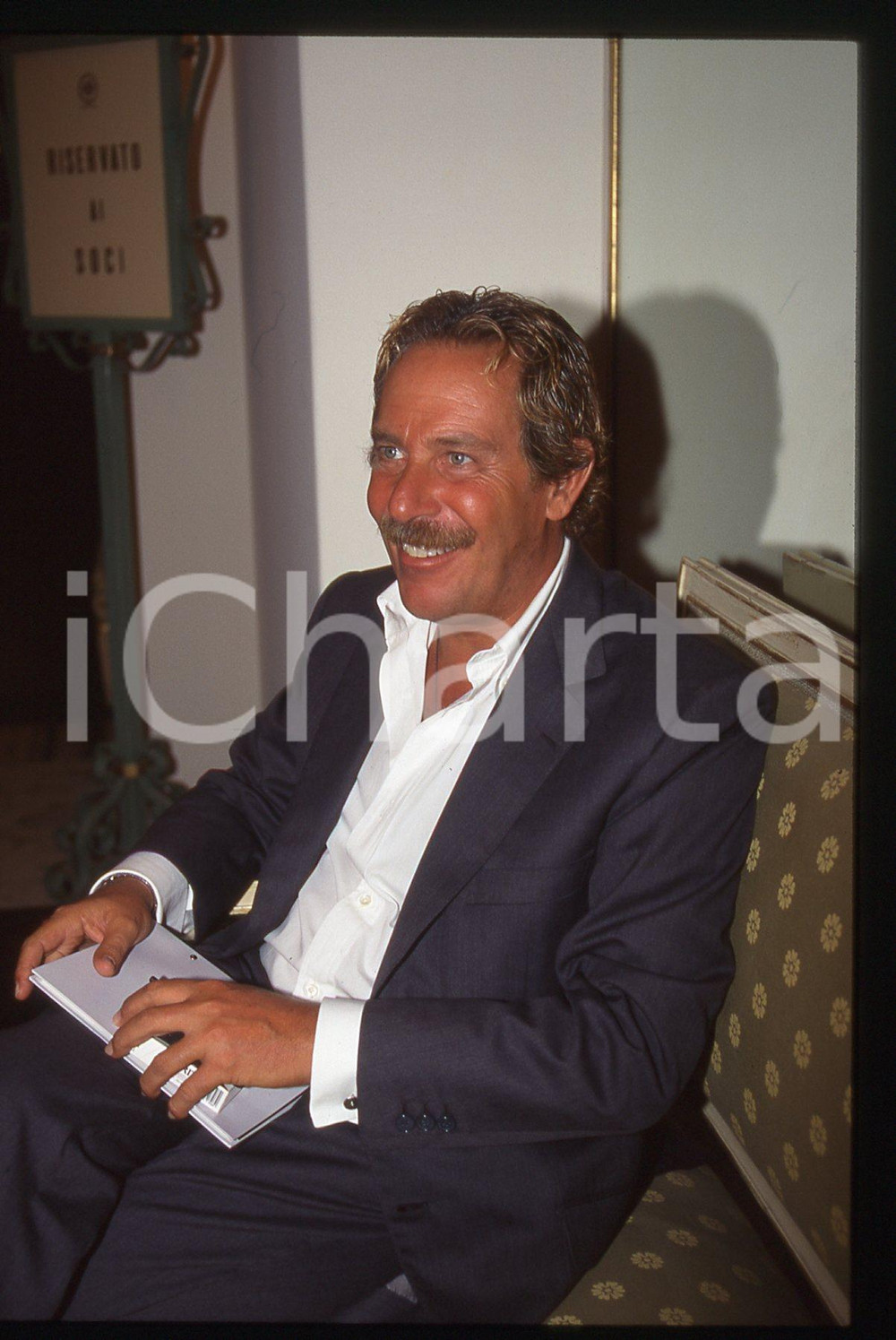 35mm vintage slide*1995ca Ritratto ALBERTO CASTAGNA presentatore televisivo (42)