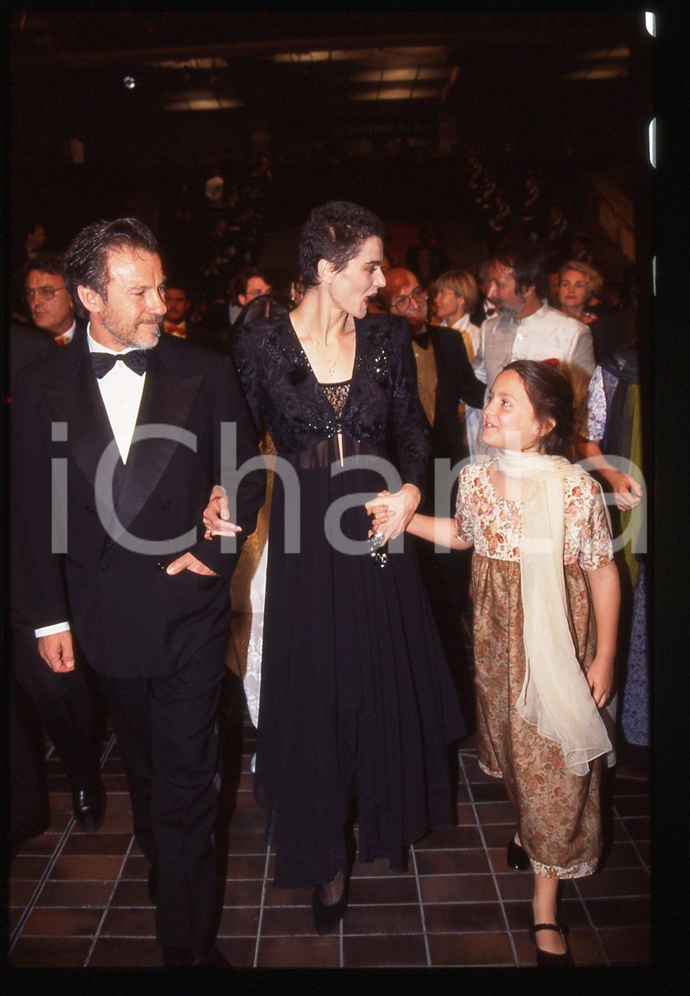 35mm vintage slide* 1995 FESTIVAL CANNES - Harvey KEITEL Maya MORGENSTERN (6)