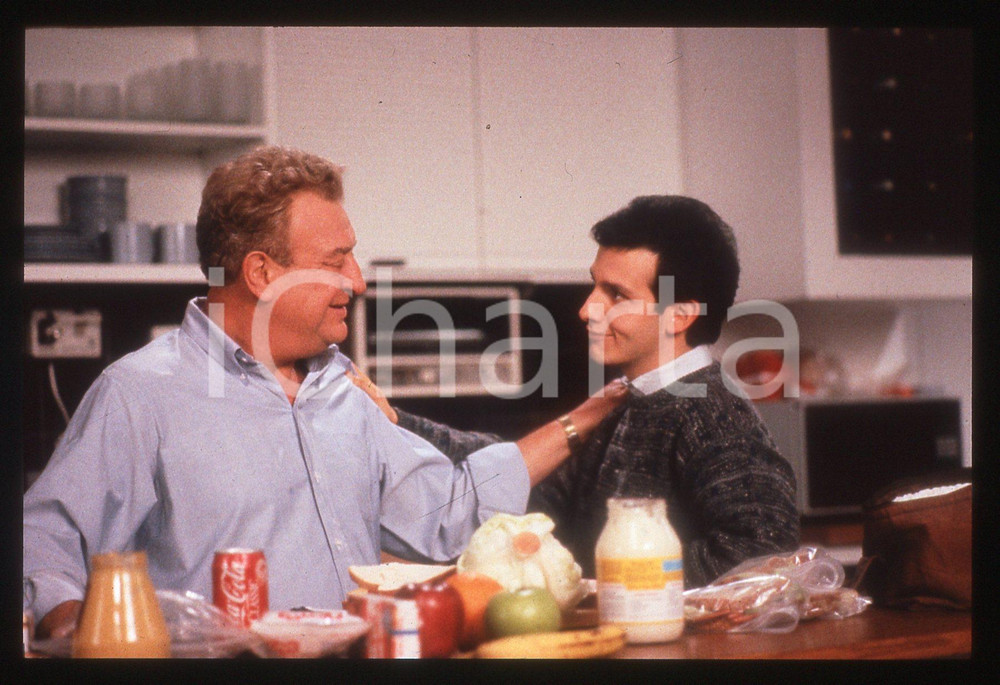 35mm vintage slide* 1986 BACK TO SCHOOL Rodney DANGERFIELD Keith GORDON nel film