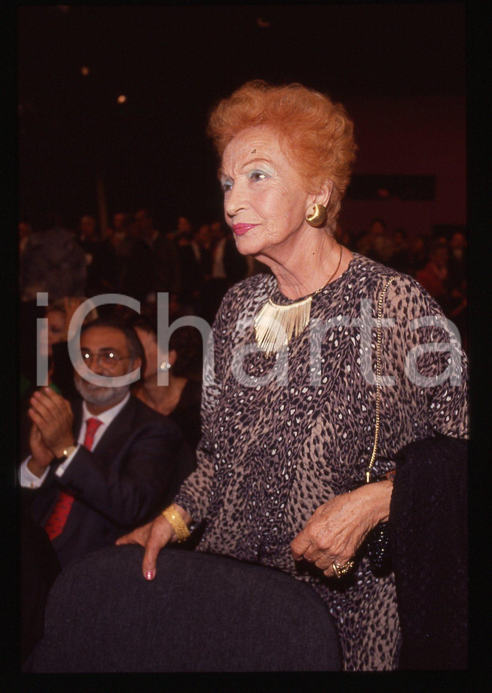 35mm vintage slide* 1991 ITALIA SPETTACOLO Doris DURANTI Ritratto dell'attrice 4