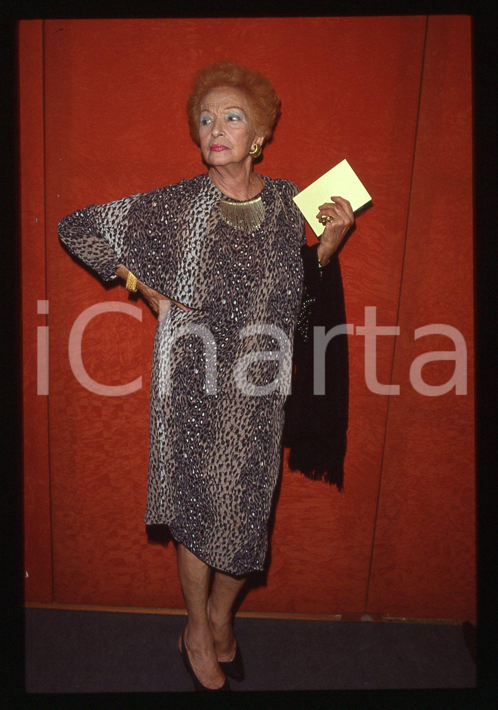 35mm vintage slide* 1991 ITALIA SPETTACOLO Doris DURANTI Ritratto (5)