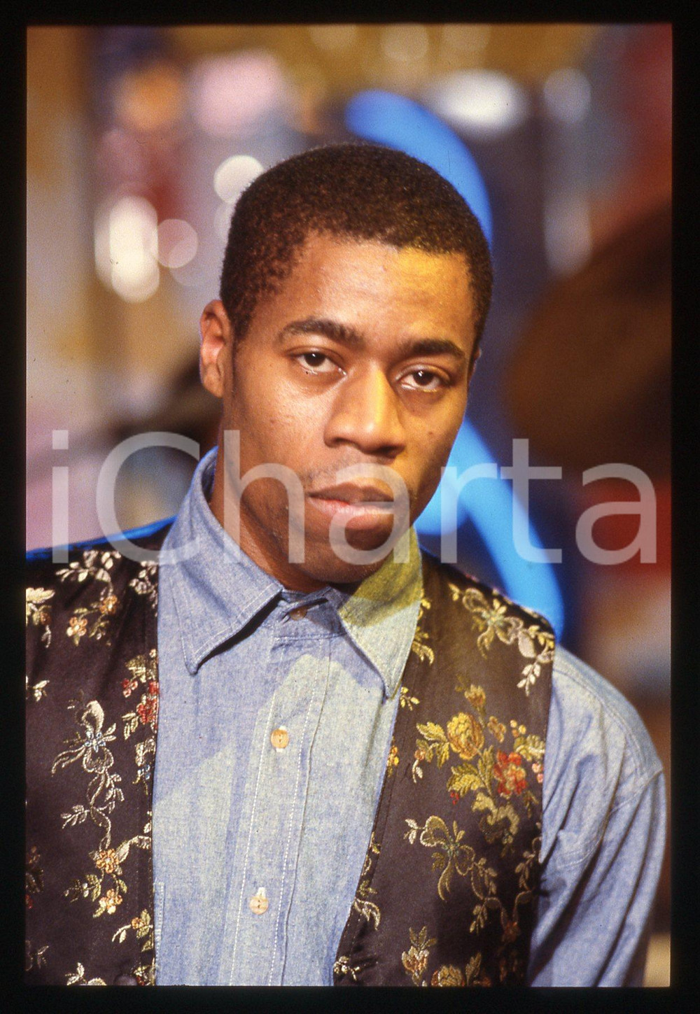 35mm vintage slide* 1988 DISCORING RAI 1 ROACHFORD Ritratto Andrew ROACHFORD 36