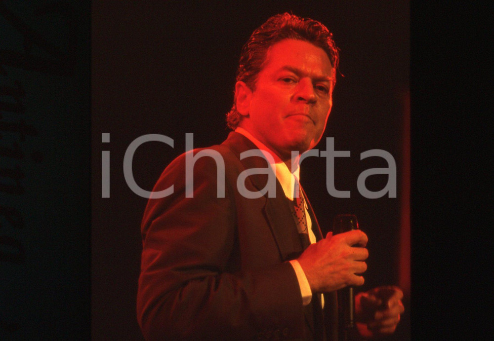 35mm vintage slide* 1990ca MUSICA Robert PALMER Ritratto del cantante (66)