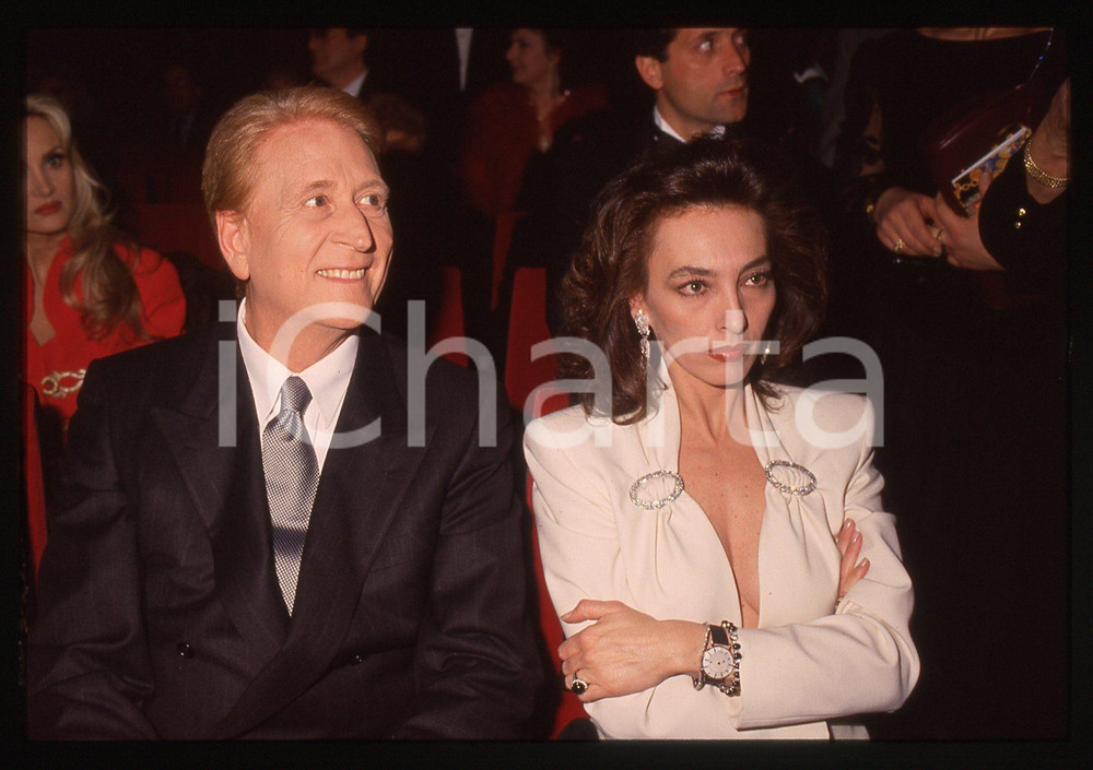 35mm vintage slide* 1990ca ITALIA COSTUME Maria Rosaria OMAGGIO Aldo BISCARDI