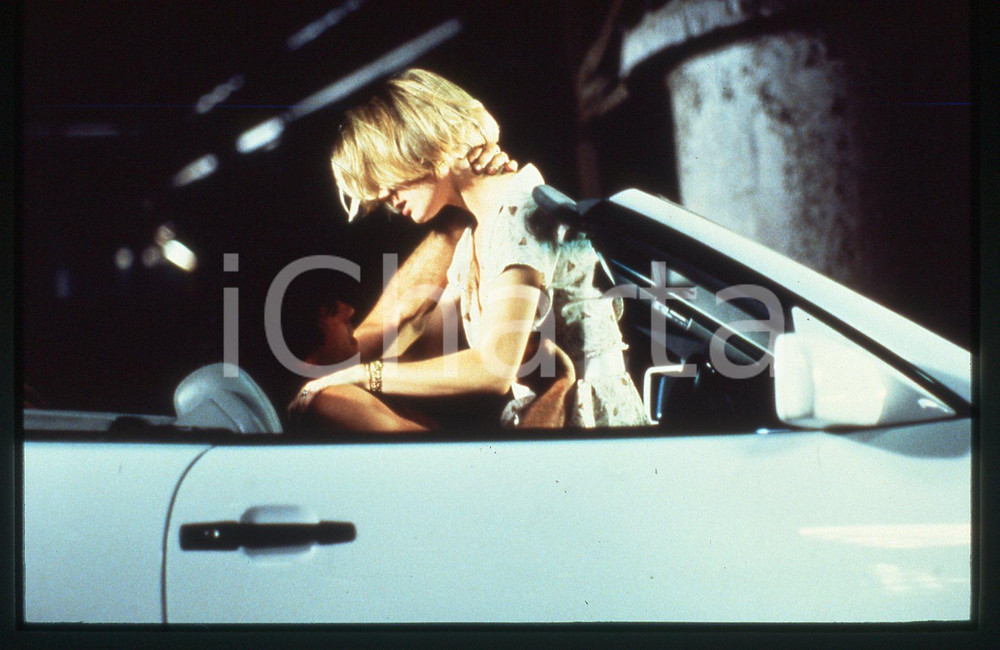 35mm vintage slide* 1991 IRON MAZE Bridget FONDA Jeff FAHEY Scena del film  (1)