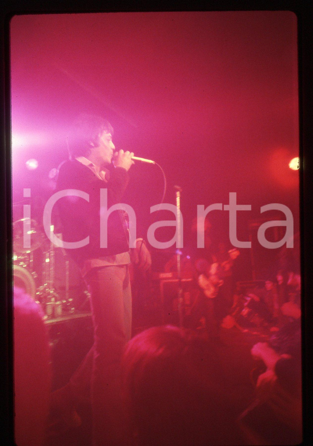 35mm vintage slide* 1980ca LONDON Barrie MASTERS degli EDDIE & THE HOT RODS (7)
