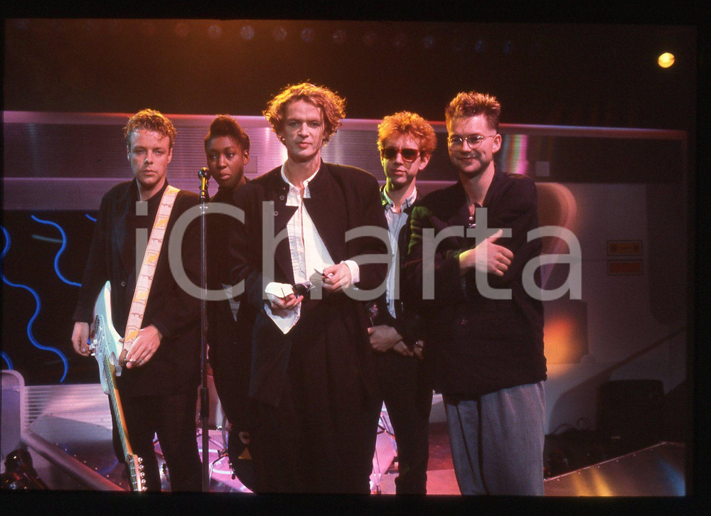 35mm vintage slide* 1986 DISCORING Nicholas WHITECROSS dei KISSING THE PINK (18)