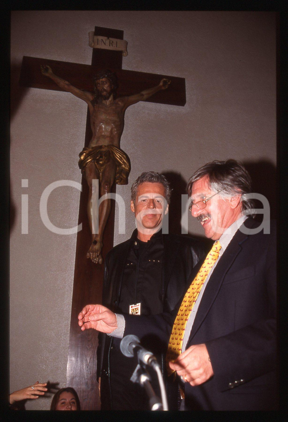 35mm vintage slide* 1999 ROMA Claudio BAGLIONI "L'ultimo valzer" Conferenza (3)