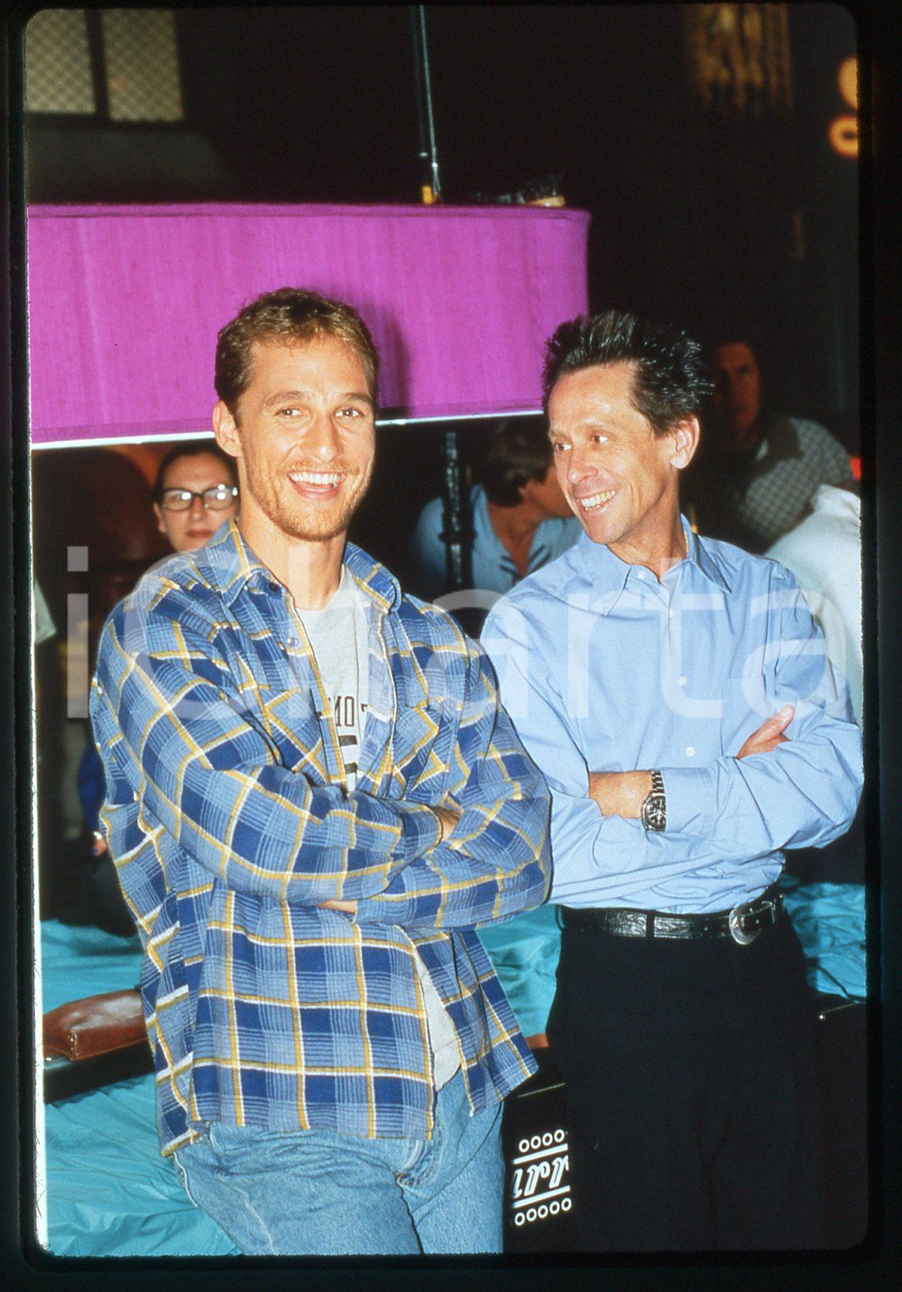 35mm vintage slide* 1999 EDTV Matthew McCONAUGHEY Brian GRAZER (2)