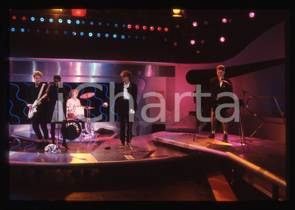 35mm vintage slide* 1986 DISCORING Nicholas WHITECROSS dei KISSING THE PINK (9)