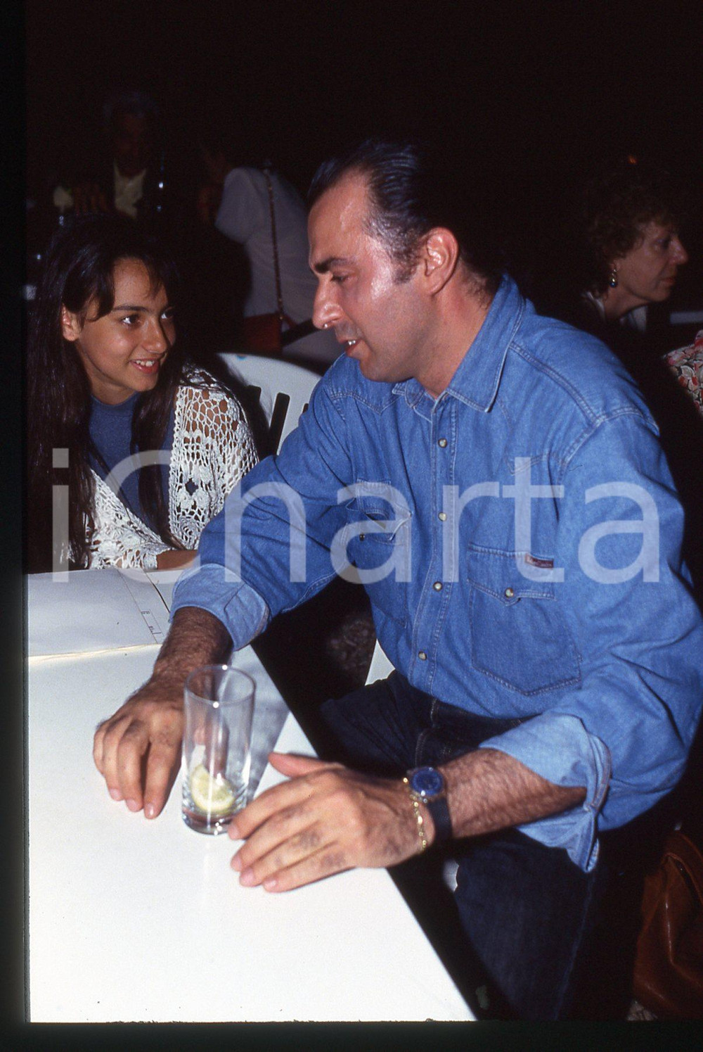 35mm vintage slide* 1990ca ITALIA COSTUME Armando DE RAZZA Paparazzato (4)