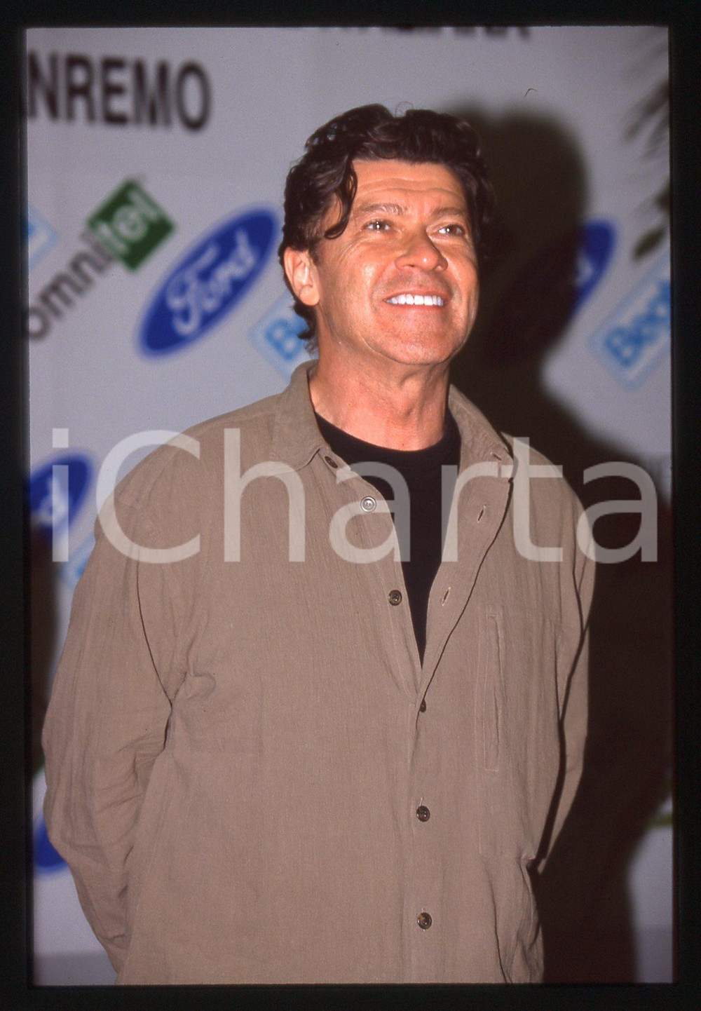 35mm vintage slide* 1995 SANREMO Robbie ROBERTSON Ritratto del musicista (9)