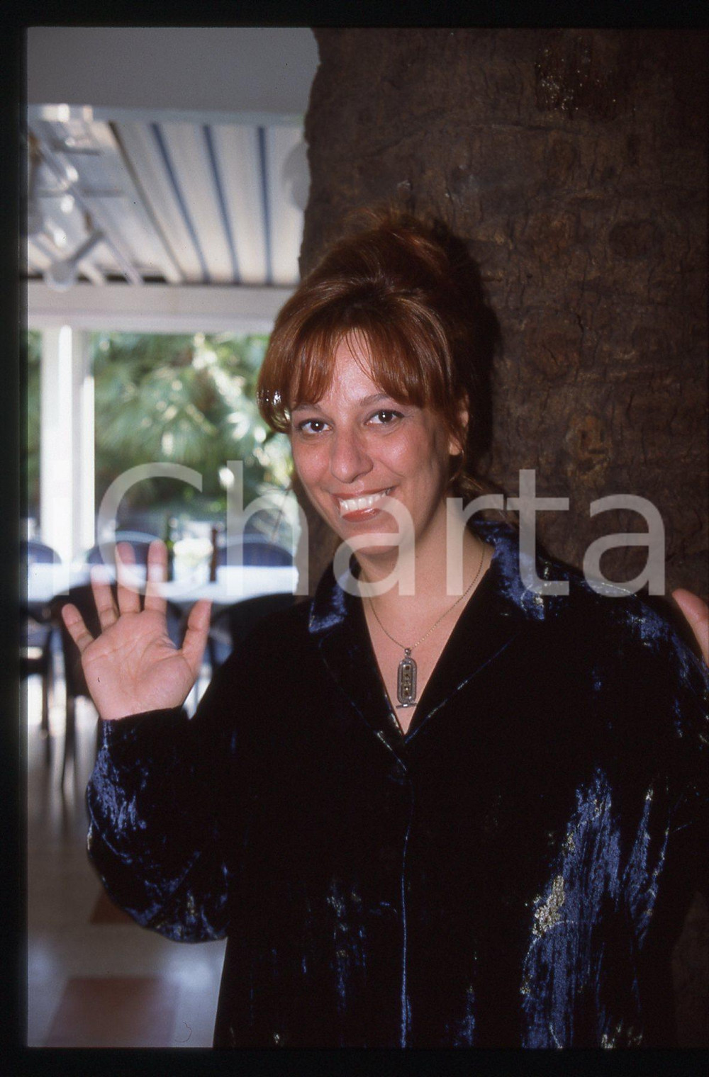 35mm vintage slide* 1998 SANREMO Paola FOLLI Ritratto della cantante (9)