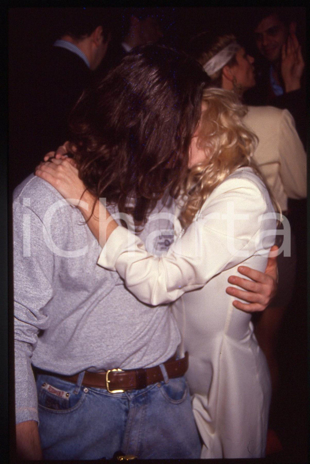 35mm vintage slide* 1995ca COSTUME Graziano SALVADORI in un night club 3