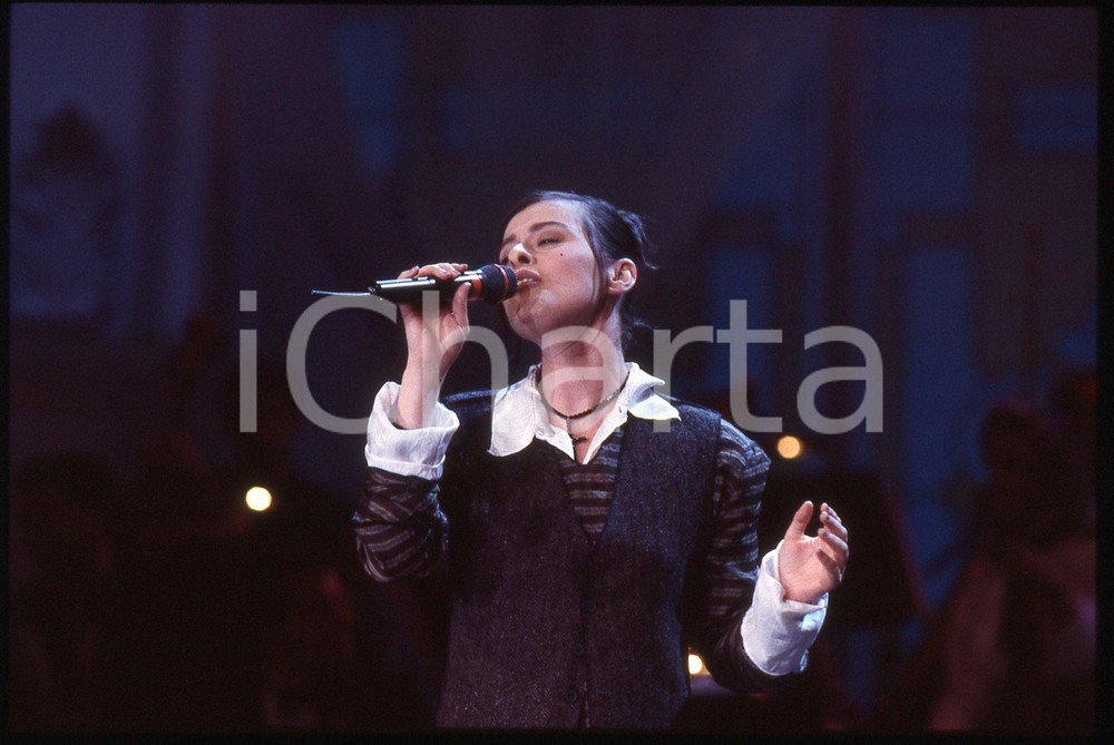 35mm vintage slide* 1993 FESTIVAL ITALIANO Lisa STANSFIELD Ritratto cantante 14