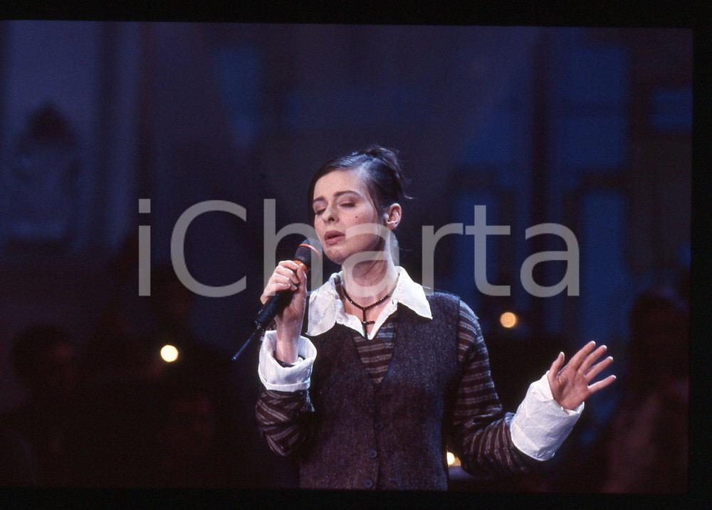 35mm vintage slide* 1993 FESTIVAL ITALIANO Lisa STANSFIELD Ritratto cantante 18