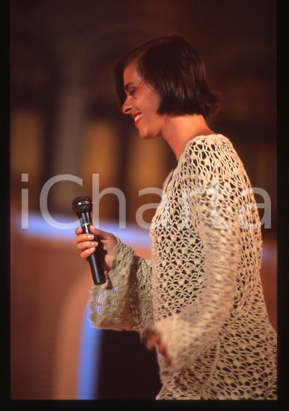 35mm vintage slide* 1997 FESTIVALBAR Lisa STANSFIELD Ritratto della cantante 8