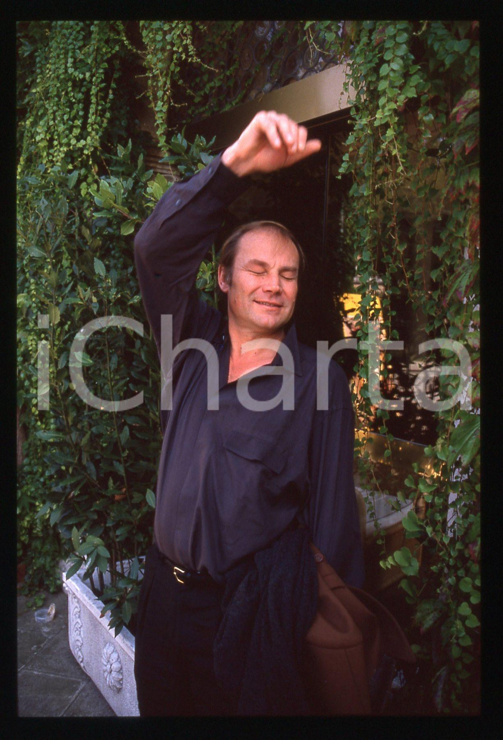 35mm vintage slide* 1986 CANNES Klaus Maria BRANDAUER Ritratto dell'attore (15)