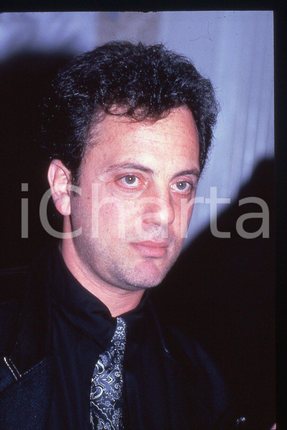 35mm vintage slide* 1990ca MUSICA Billy JOEL Ritratto del cantante