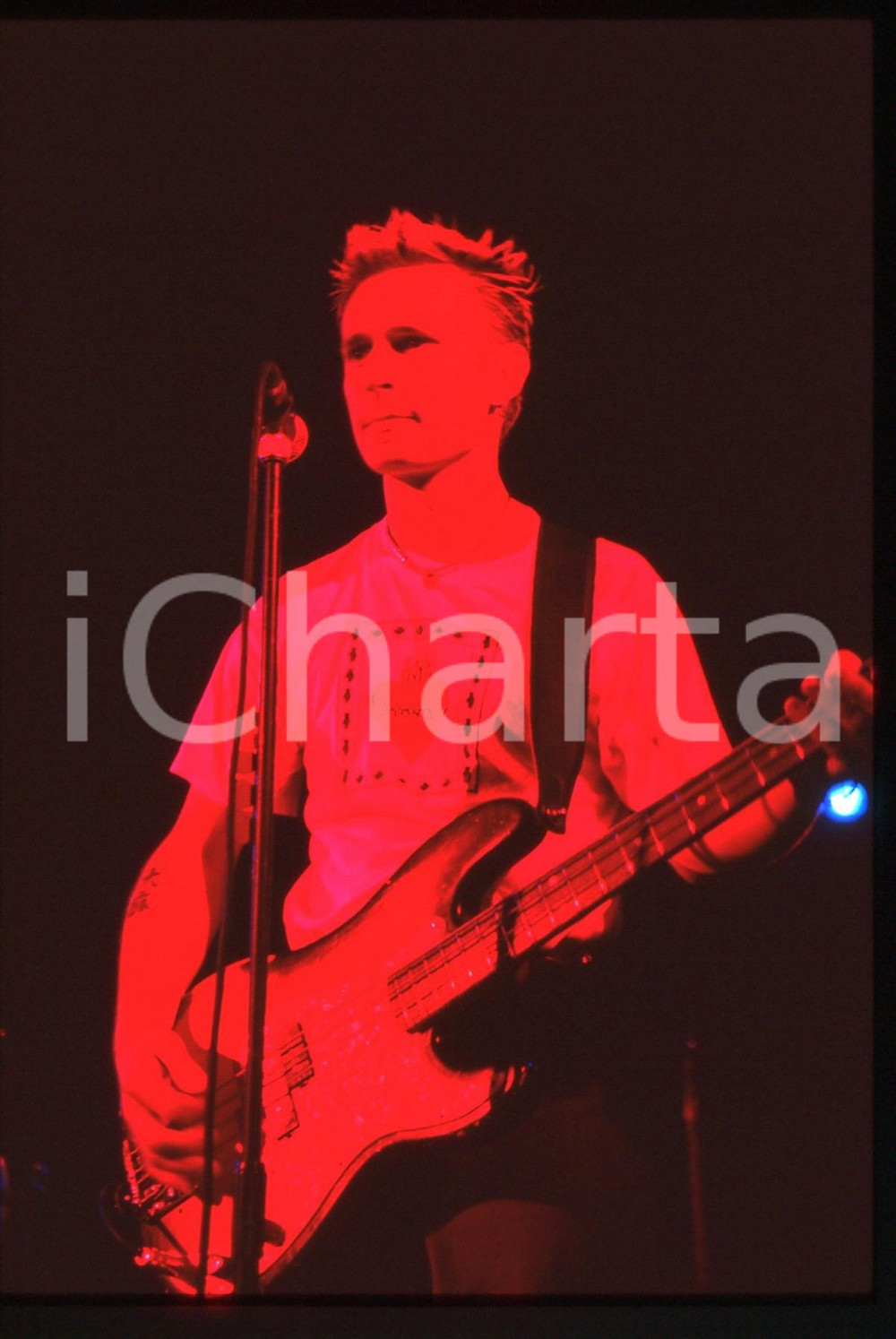 35mm vintage slide* 1997 MUSICA Mike DIRNT dei GREEN DAY "Nimrod Tour" (11)
