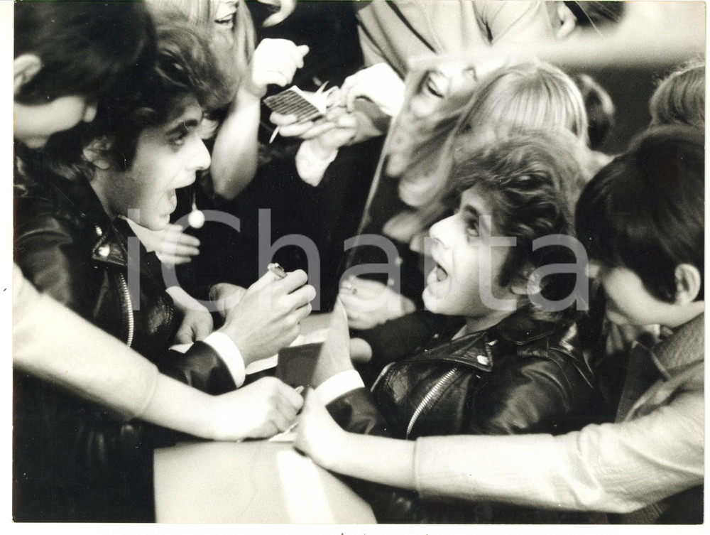 1967 INNSBRUCK Ricky SHAYNE firma autografi ai fan *Foto ARTISTICA 24x18 cm