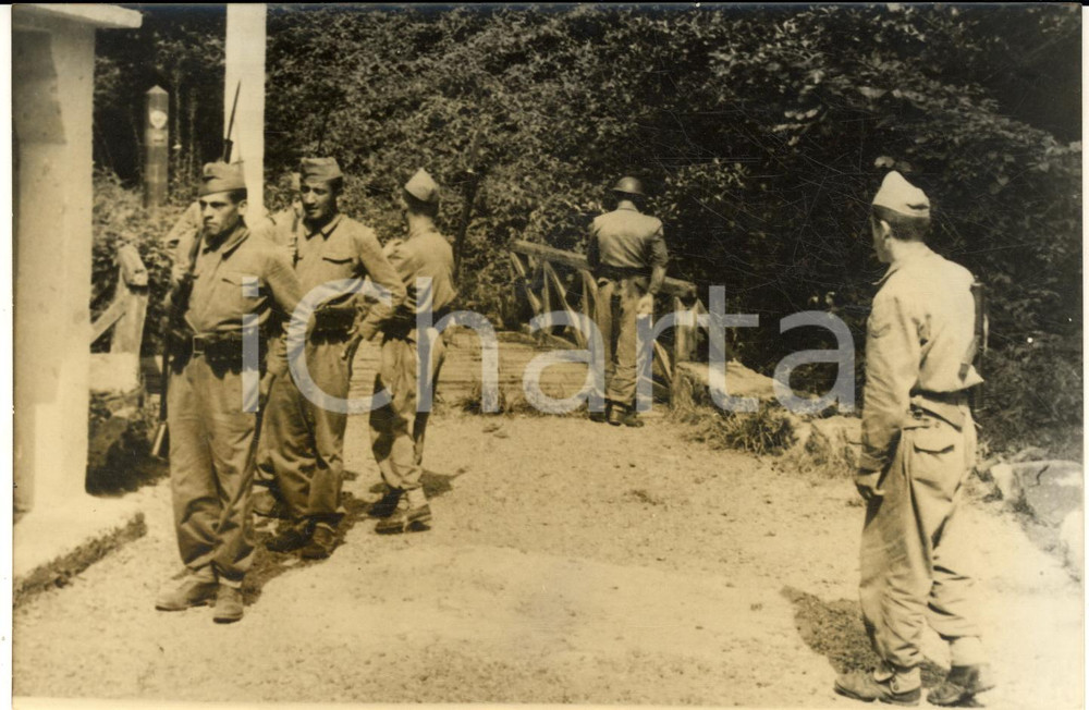 1957 Frontiera URSS-TURCHIA Cambio della guardia per la pattuglia turca *Foto