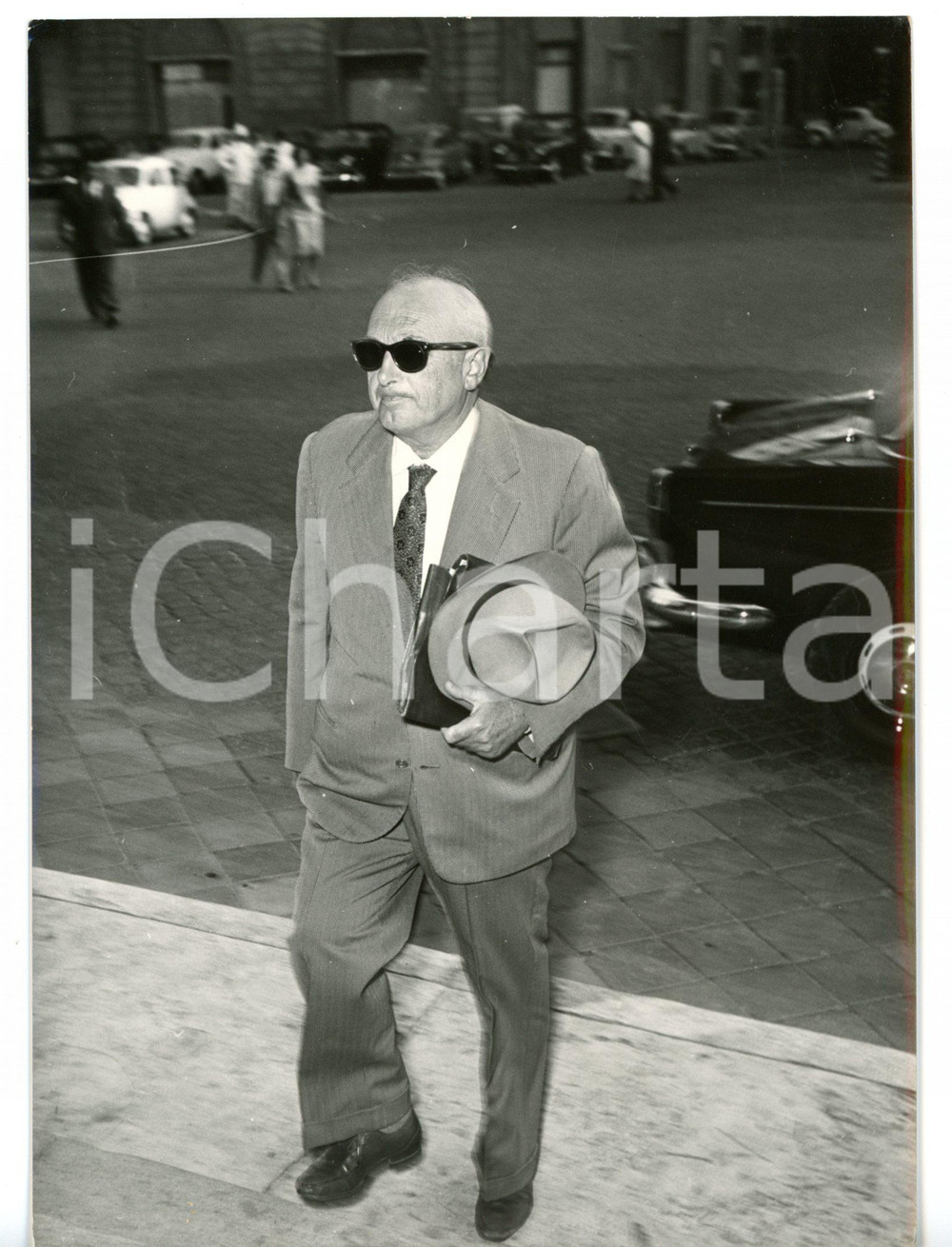 1958 ROMA Camera - Pietro NENNI Ritratto del segretario del PSI *Foto 13x18