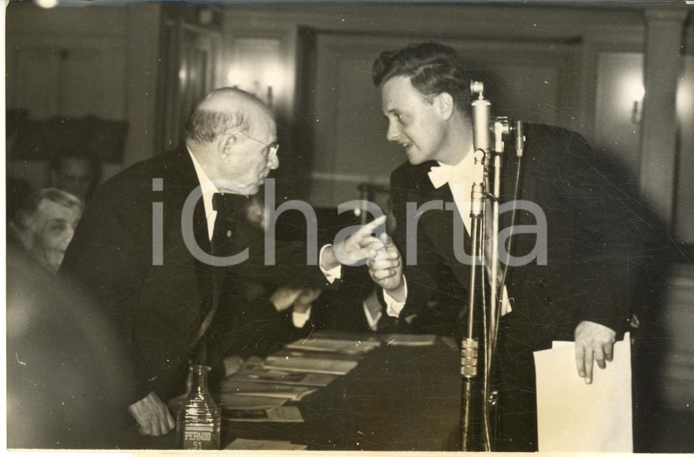 1957 PARIS Prix de Violoncelle - Pablo CASALS et Leslie PANAS - Photo 18x12 cm