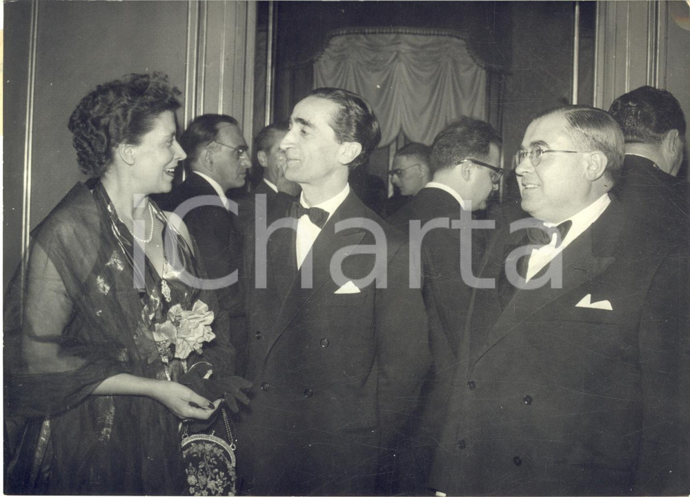 1953 PALERMO Premio Italia - Vincitori Alessandro PIOVESAN Riccardo NIELSEN Foto