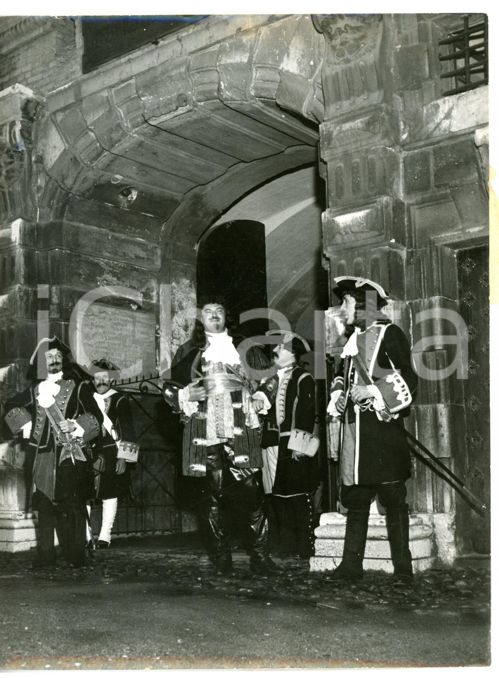 1954 Anniversario BATTAGLIA DI TORINO Rievocazione storica *Foto 18x24 cm