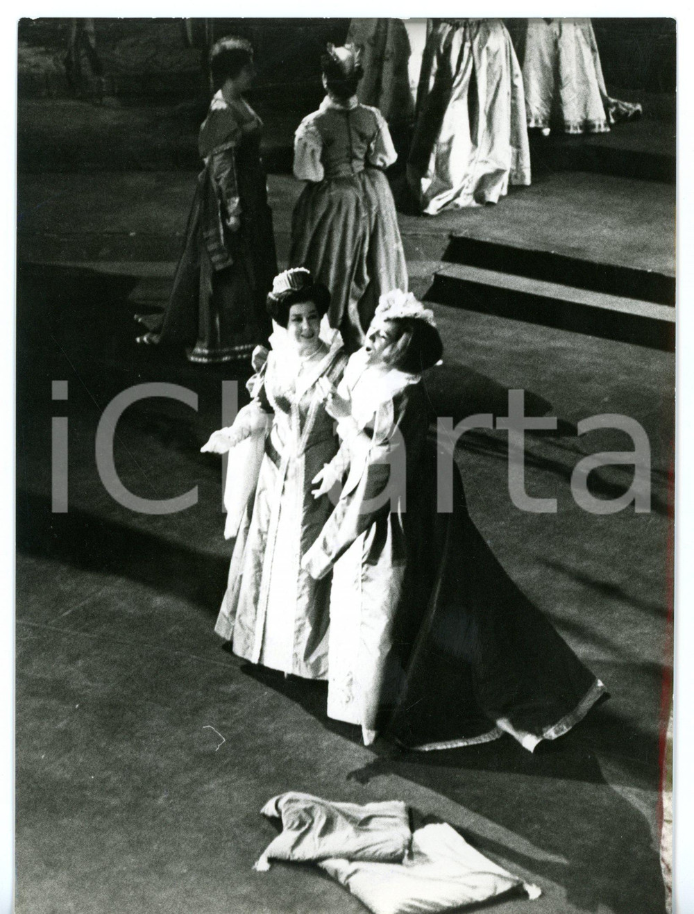 1962 MILANO Teatro alla Scala - Prove generali de "GLI UGONOTTI" *Foto 13x18 cm