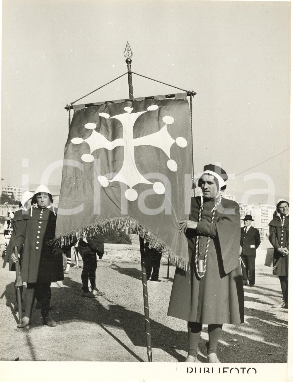 1953 GENOVA Celebrazioni Colombiane - Sfilata costumi REPUBBLICA DI PISA *Foto