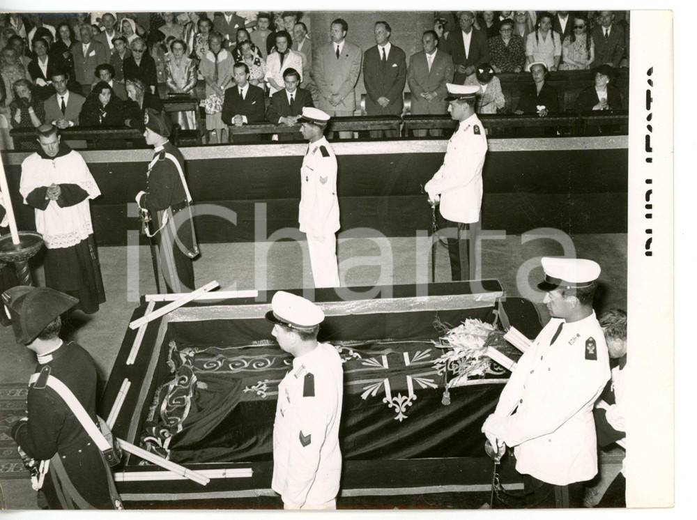 1955 ROMA Solenni funerali della contessa Giuseppina PACELLI MENGARINI *Foto