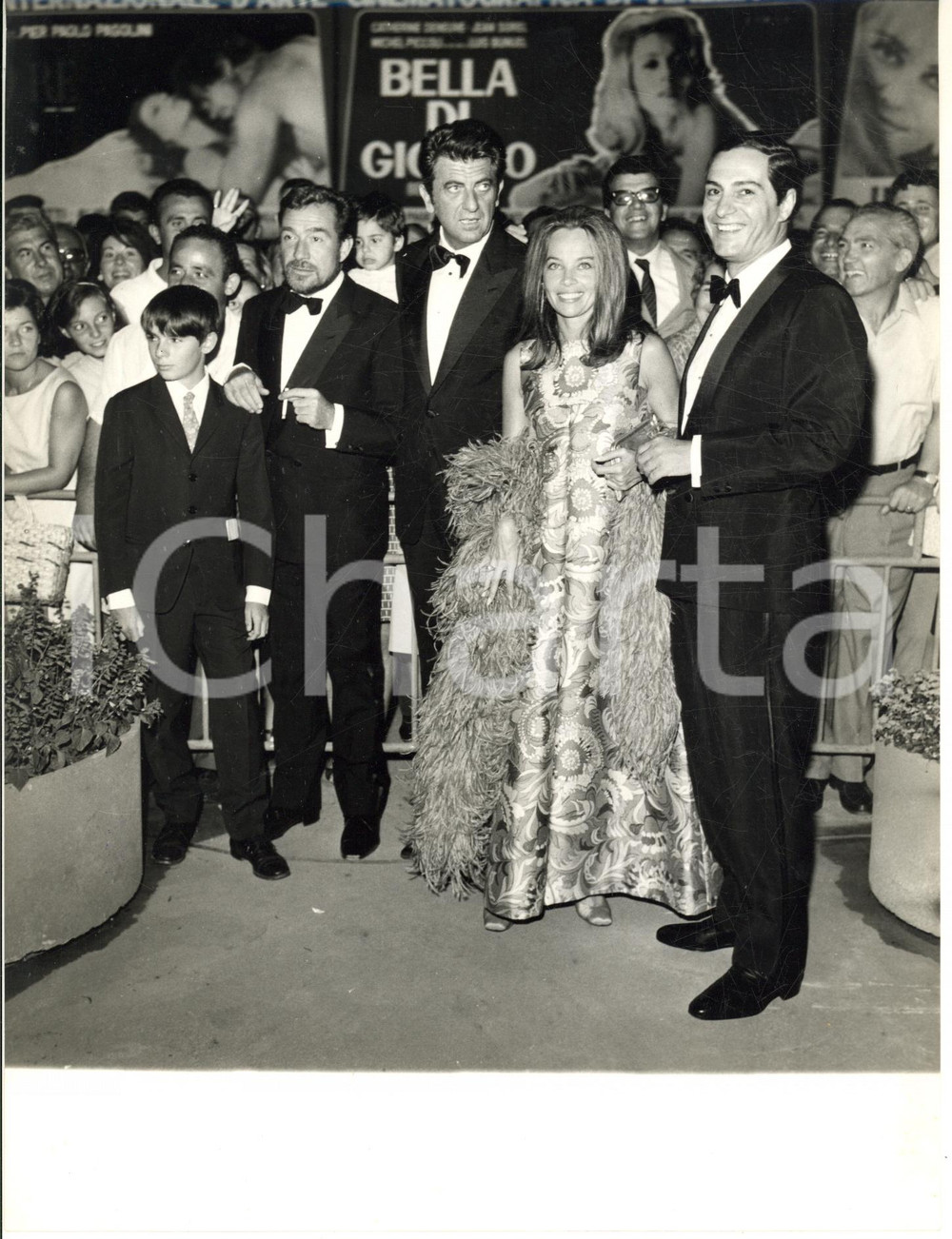 1967 VENEZIA Mostra del Cinema - Nanni LOY presenta "Il padre di famiglia" Foto