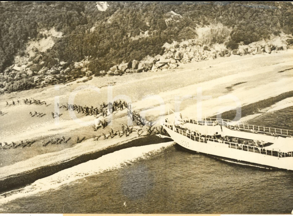 1959 KABYLIE (ALGERIE) Opération JUMELLES - Débarquement de parachutistes 