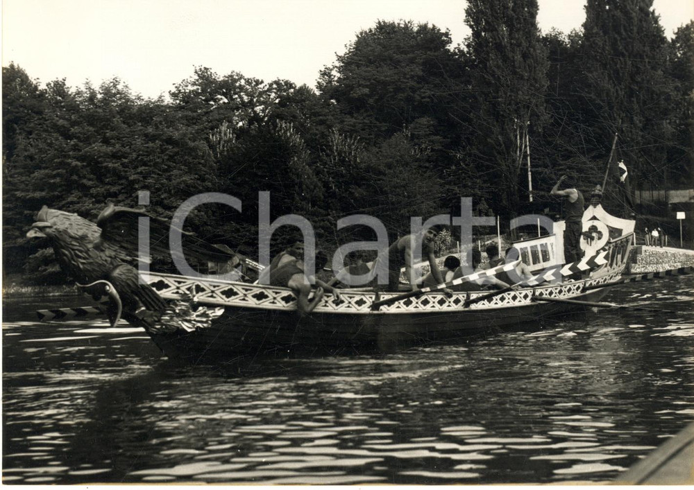 1961 TORINO Centenario Unità d'Italia - Regata Repubbliche Marinare sul Po *Foto