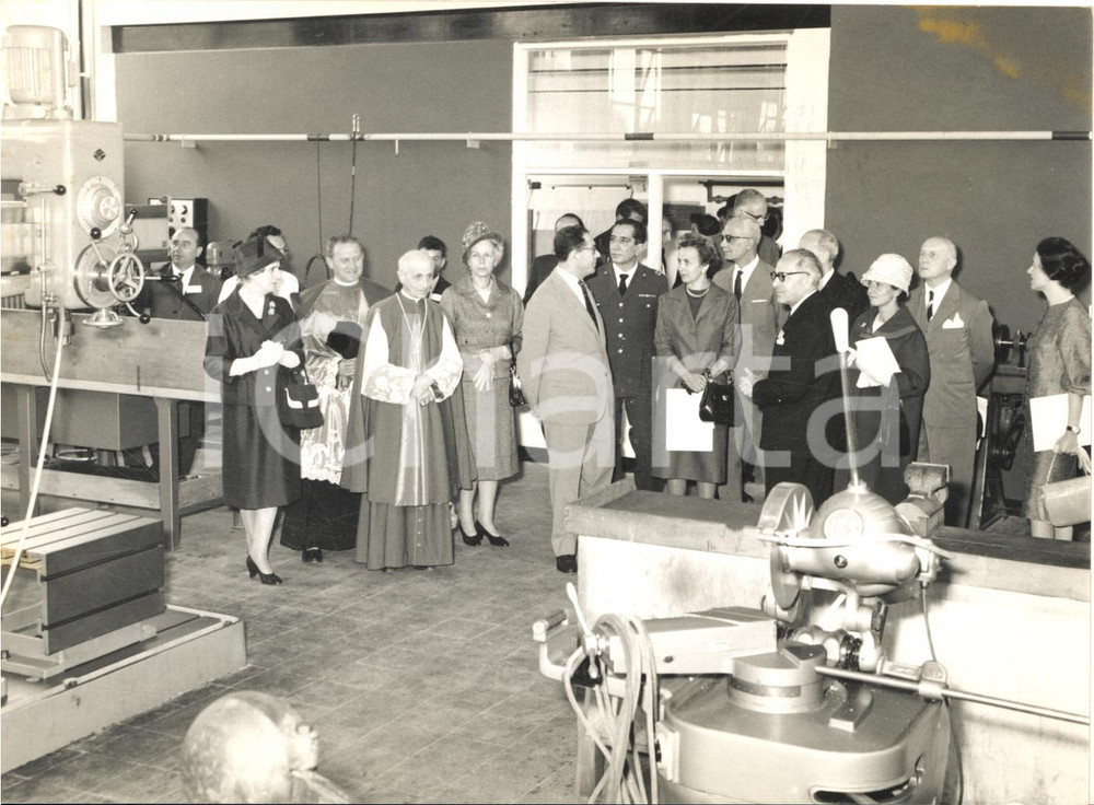 1960 SEGRATE Inaugurazione del centro nucleare CISE - Autorità in visita - Foto