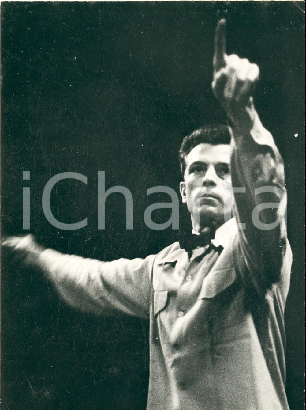 1956 MILANO Guido CANTELLI nuovo direttore Orchestra del Teatro alla Scala *Foto