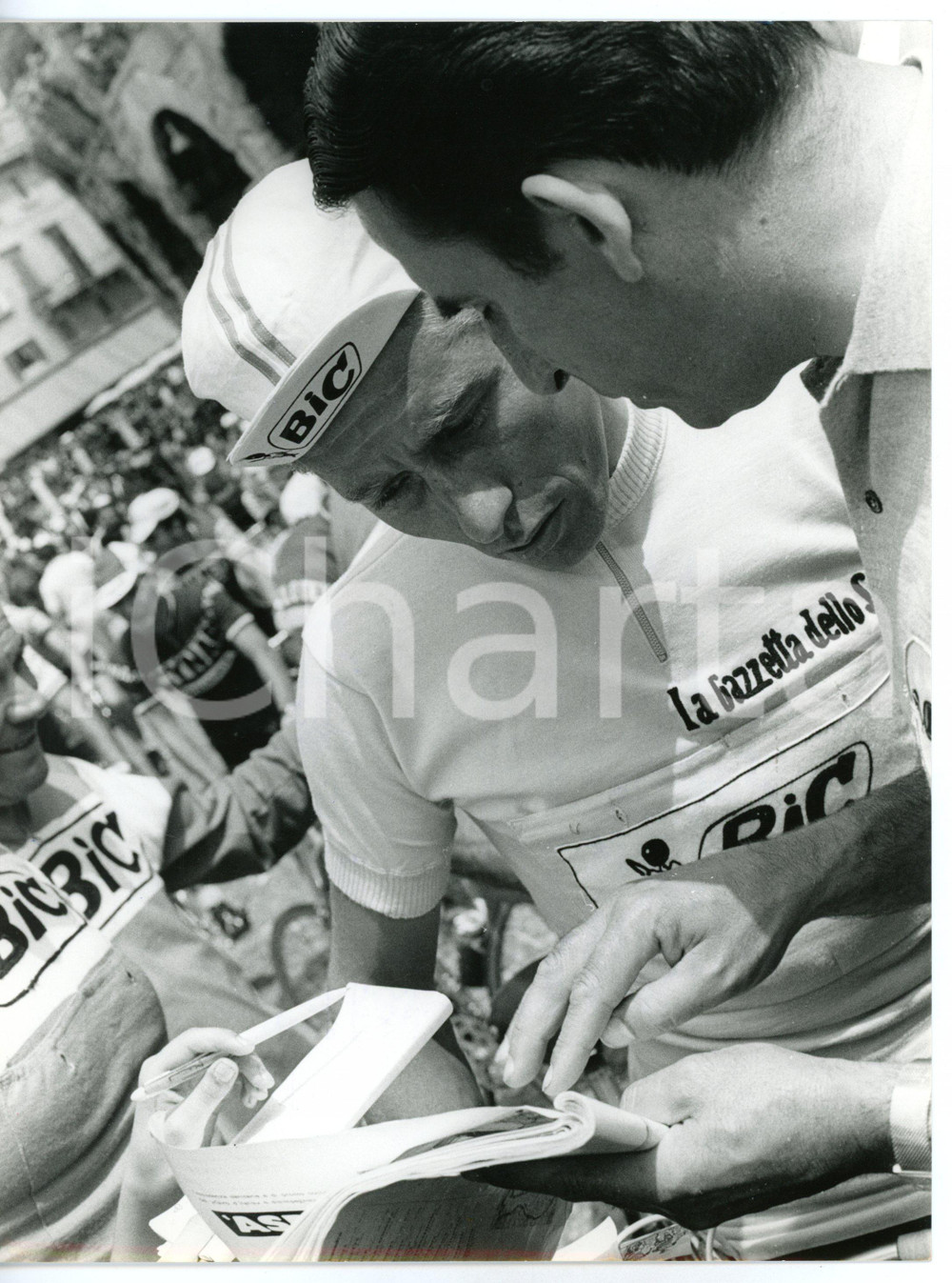 1967 CICLISMO GIRO D'ITALIA Verona-Vicenza - Jacques ANQUETIL Raphaël GEMINIANI