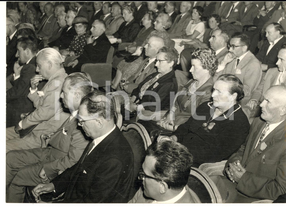 1959 TORINO Palazzo Madama - Congresso ex partigiani europei - Foto 18x13 cm