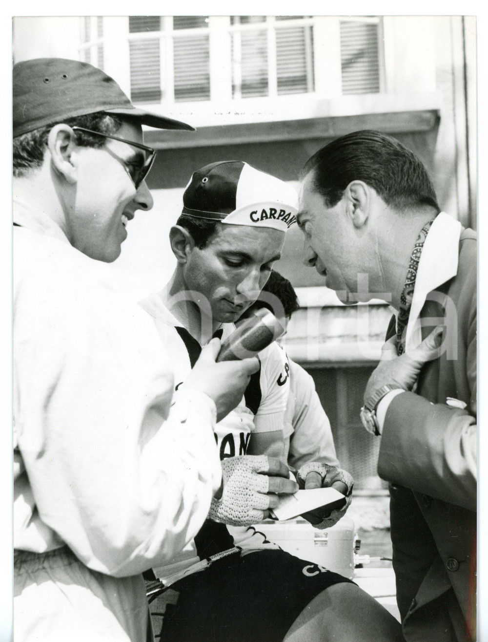 1960 ca CICLISMO GIRO D'ITALIA Squadra CARPANO - Nino DEFILIPPIS *Foto 13x18