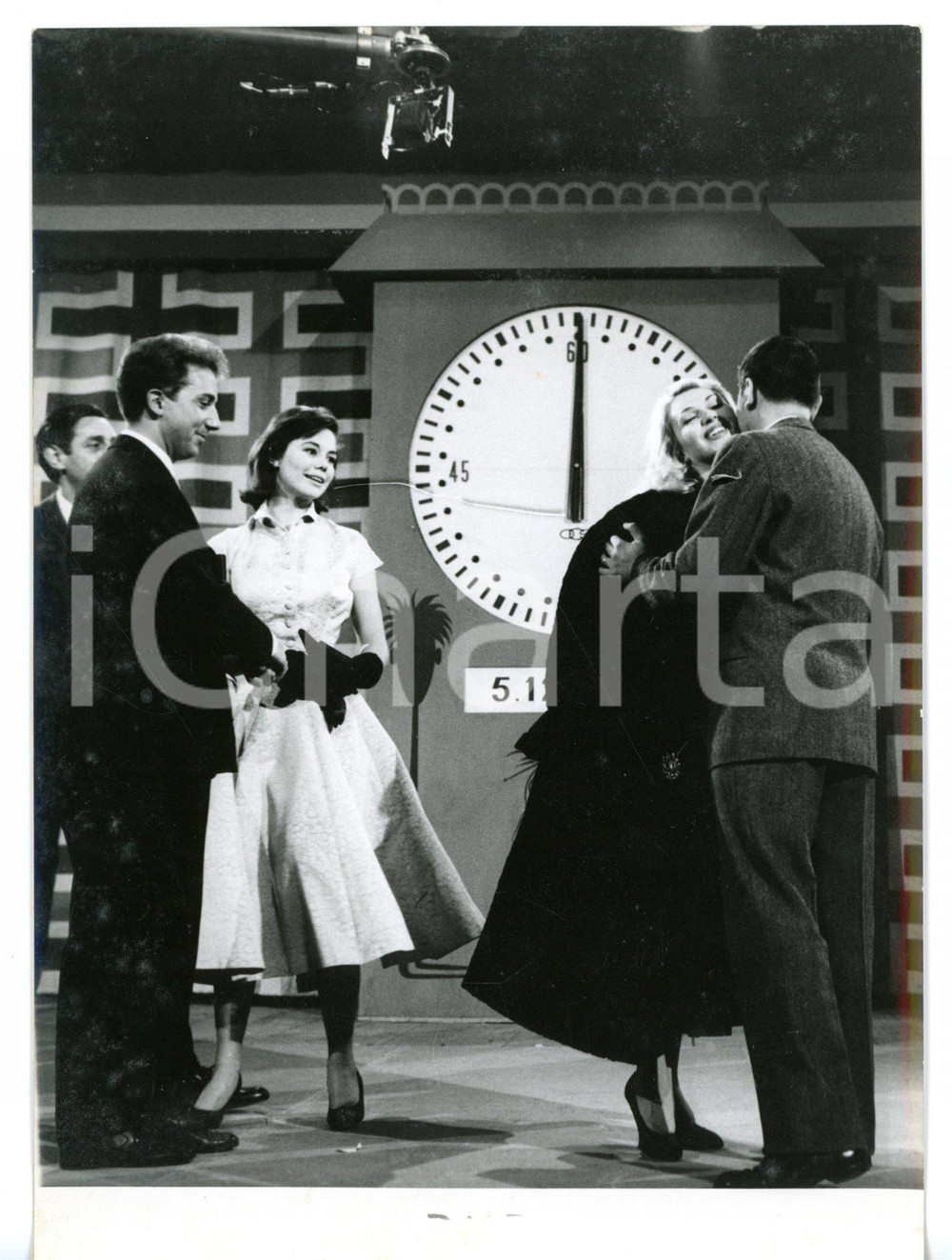 1956 LASCIA O RADDOPPIA? Mike BONGIORNO - Luciano ZEPPEGNO vince cinque milioni